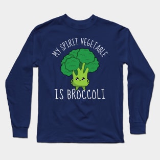 My Spirit Vegetable Is Broccoli Long Sleeve T-Shirt